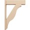 Ekena Millwork 7 1/2-in W x 28-in D x 40-in H Funston Block Rough Cedar Woodgrain TimberThane Outlooker, Primed Tan OUTUR075X28X40FST44RCPR - alternate 2